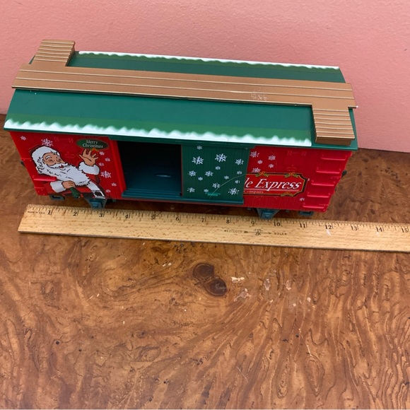 Eztec No. 37189 North Pole Express Christmas Train Replacement Box Car - Picture 8 of 13